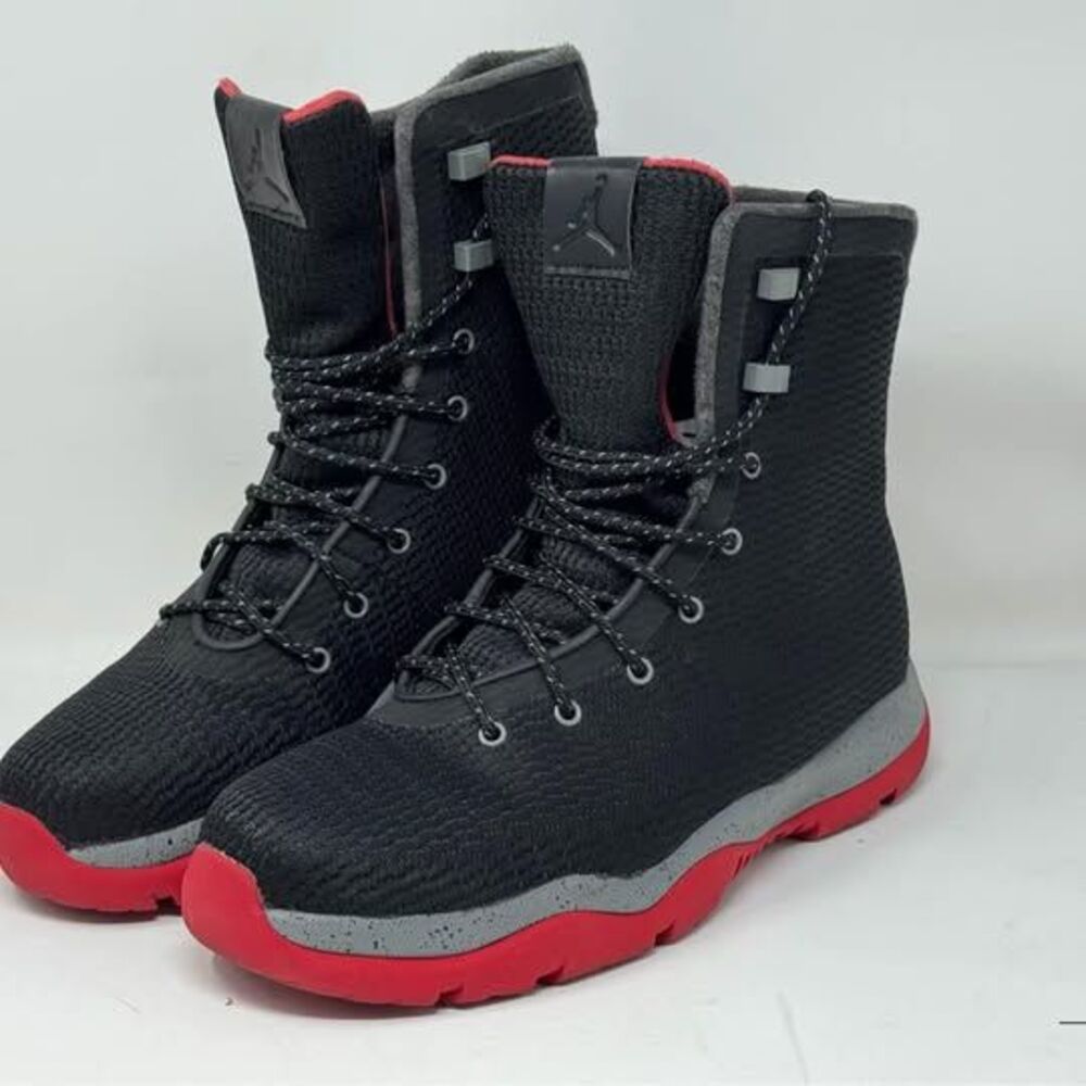 Jordan Future Boot Black Gym Red